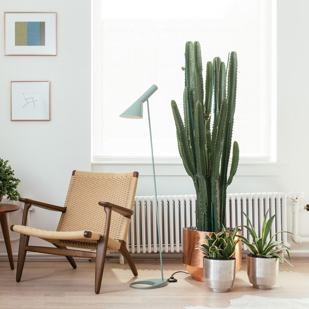 AJ Floor Lamp in living room.