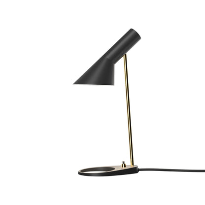 AJ Table Lamp in Black/Brass (Small).