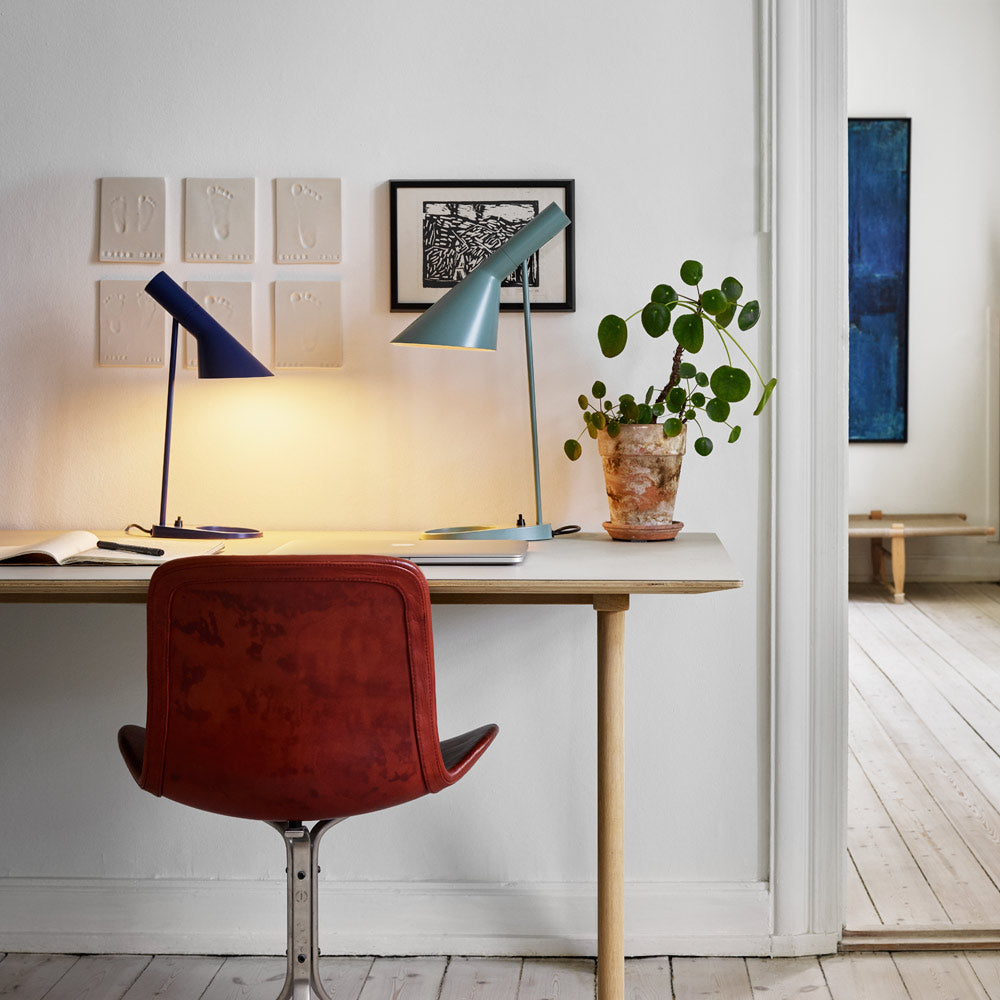 AJ Table Lamp in living room.