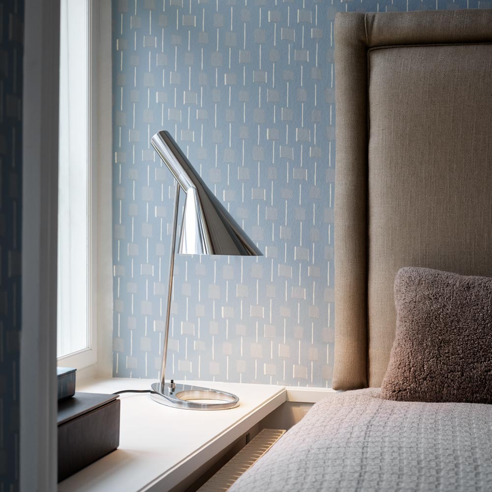 AJ Table Lamp in living room.