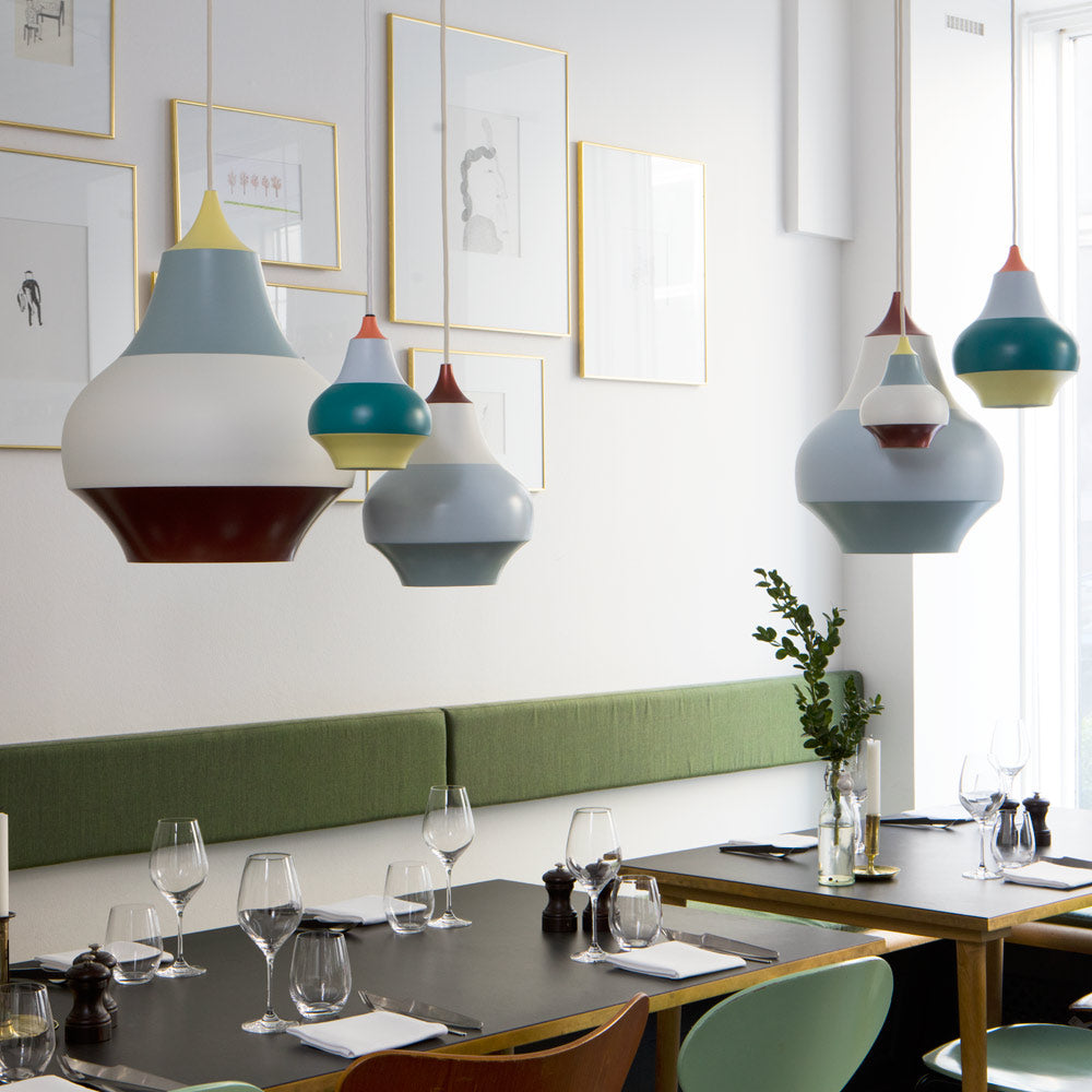 Cirque Pendant Light in dining room.