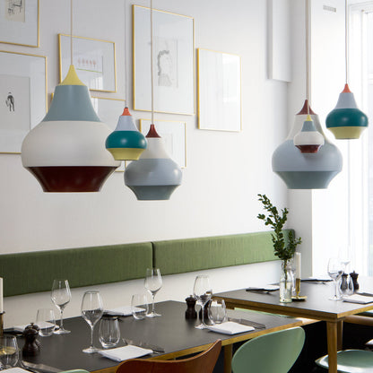 Cirque Pendant Light in dining room.
