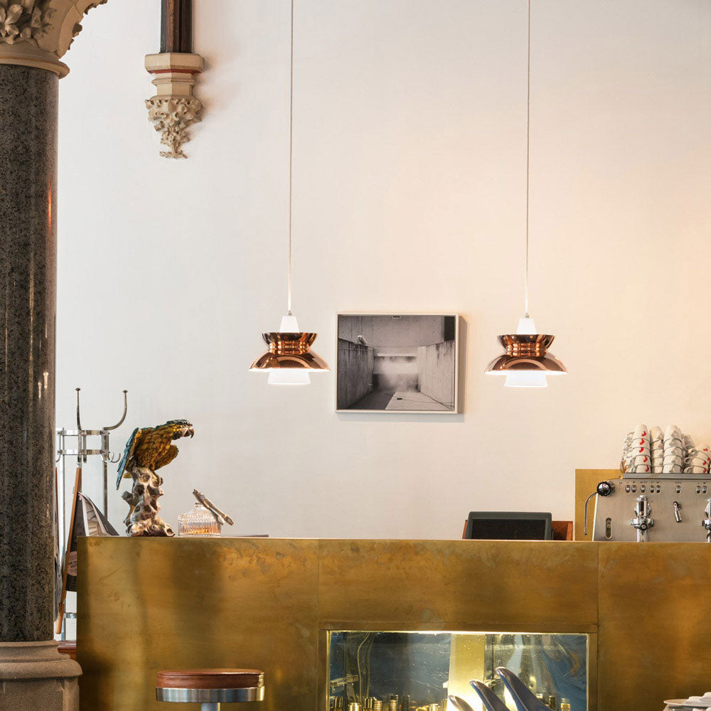 Doo-Wop Pendant Light in exhibition.