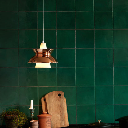 Doo-Wop Pendant Light in kitchen.
