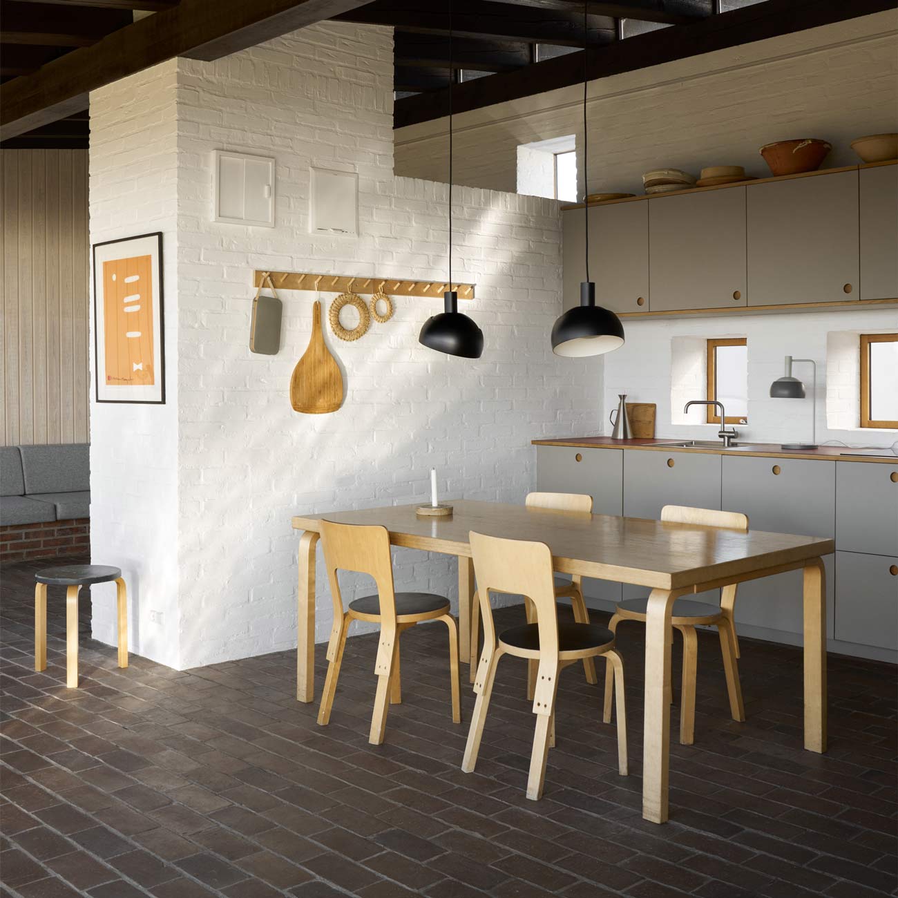 FJ Elements Pendant Light in dinning room.