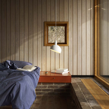 FJ Elements Pendant Light in bedroom.