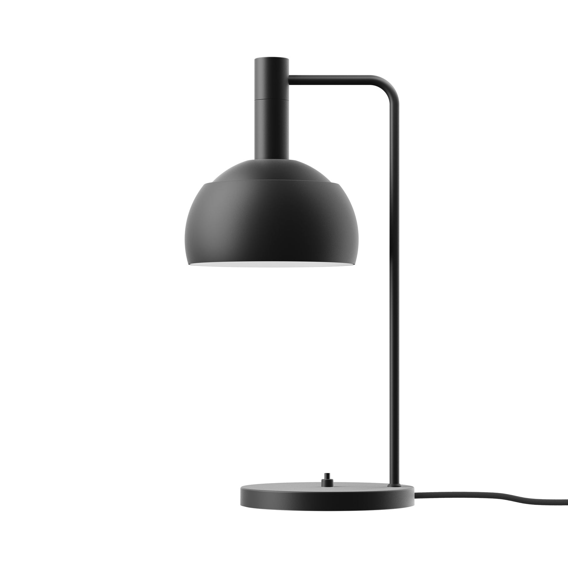 FJ Elements Table Lamp in Black.
