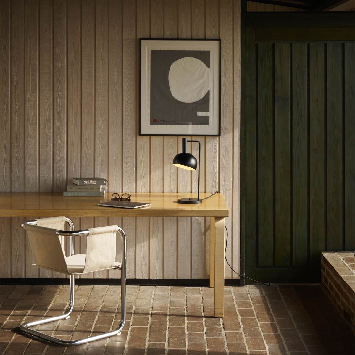 FJ Elements Table Lamp in living room.