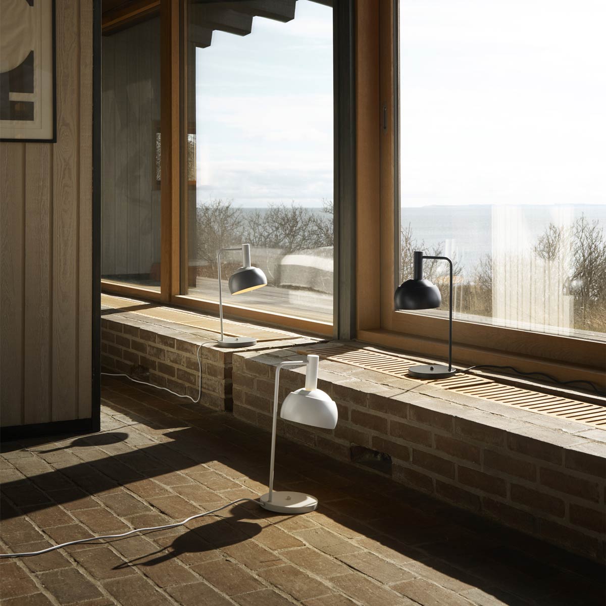 FJ Elements Table Lamp in living room.