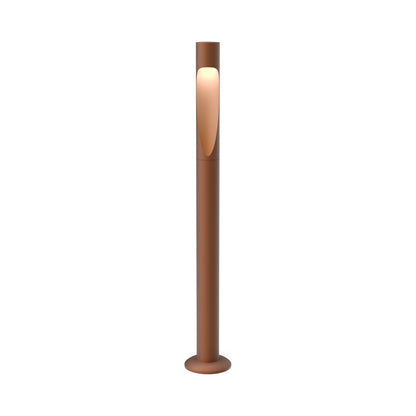 Flindt Garden Outdoor LED Bollard in Corten Color (Anchor/Base).