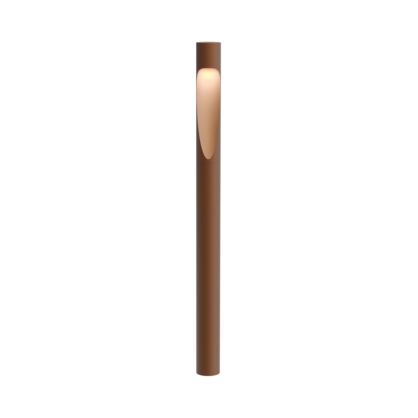 Flindt Garden Outdoor LED Bollard in Corten Color (Spike Without Adaptor With Connector).