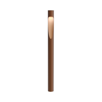 Flindt Garden Outdoor LED Bollard in Corten Color (Spike Without Adaptor With Connector).