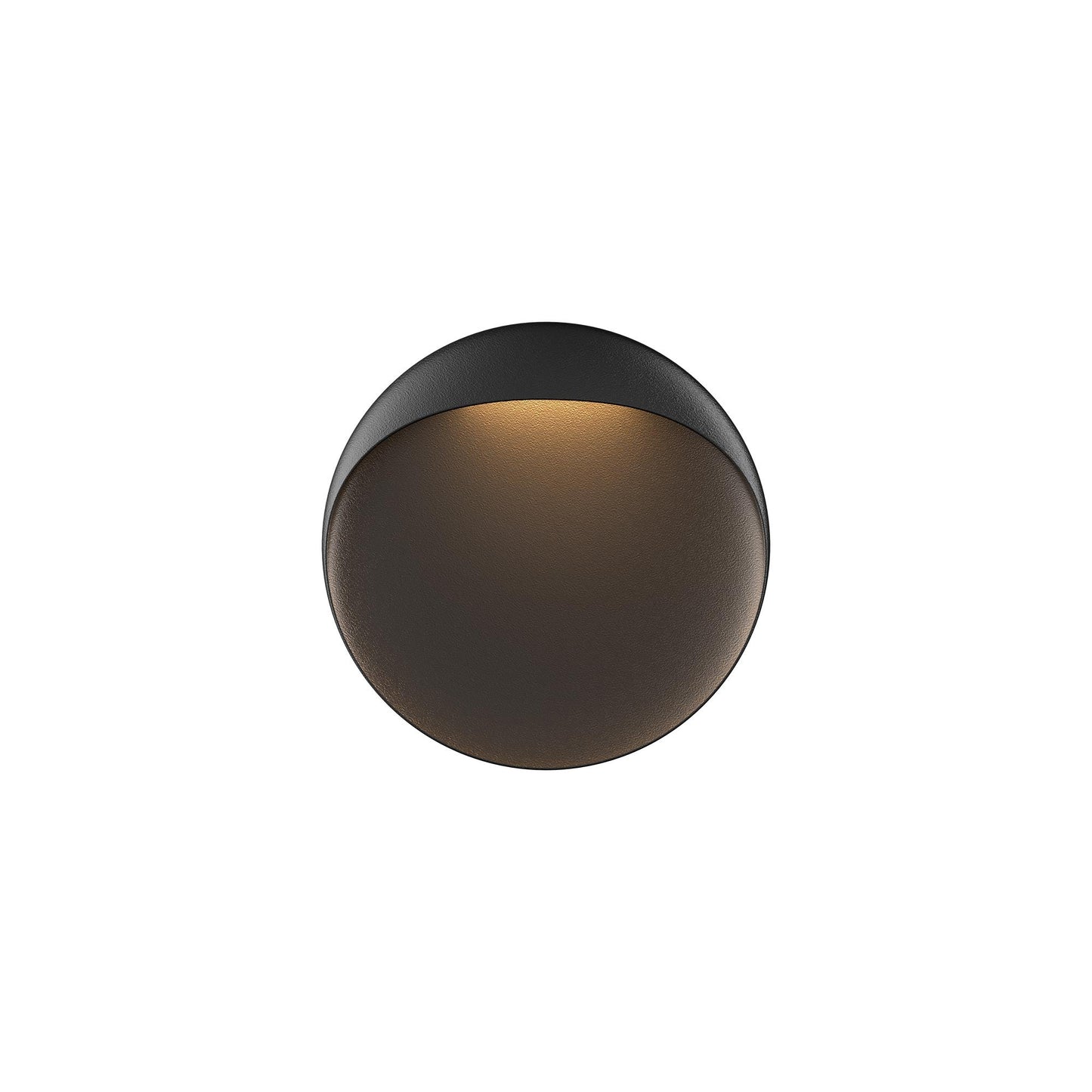 Flindt Outdoor LED Wall Light in Black Texture (Small).