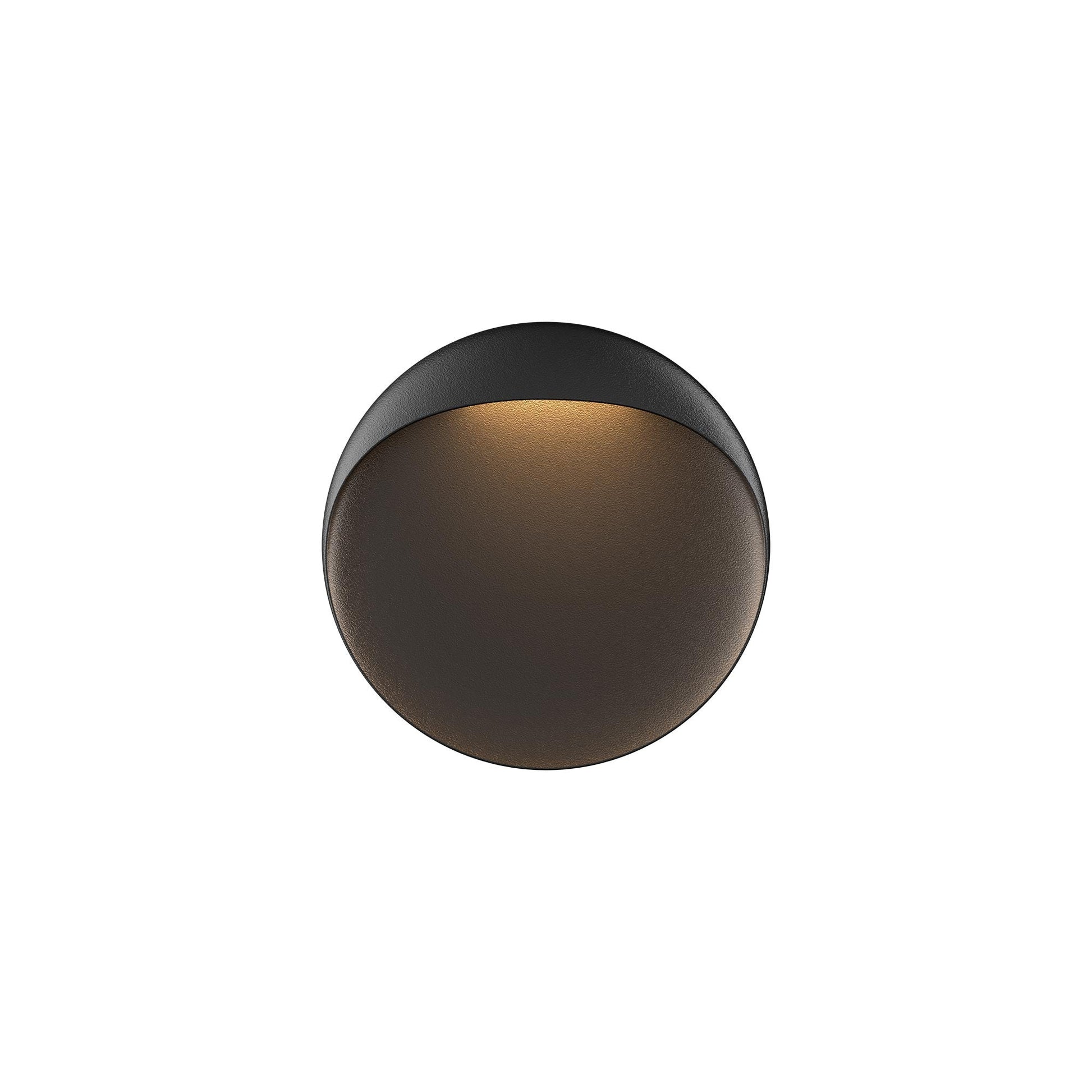 Flindt Outdoor LED Wall Light in Black Texture (Small).