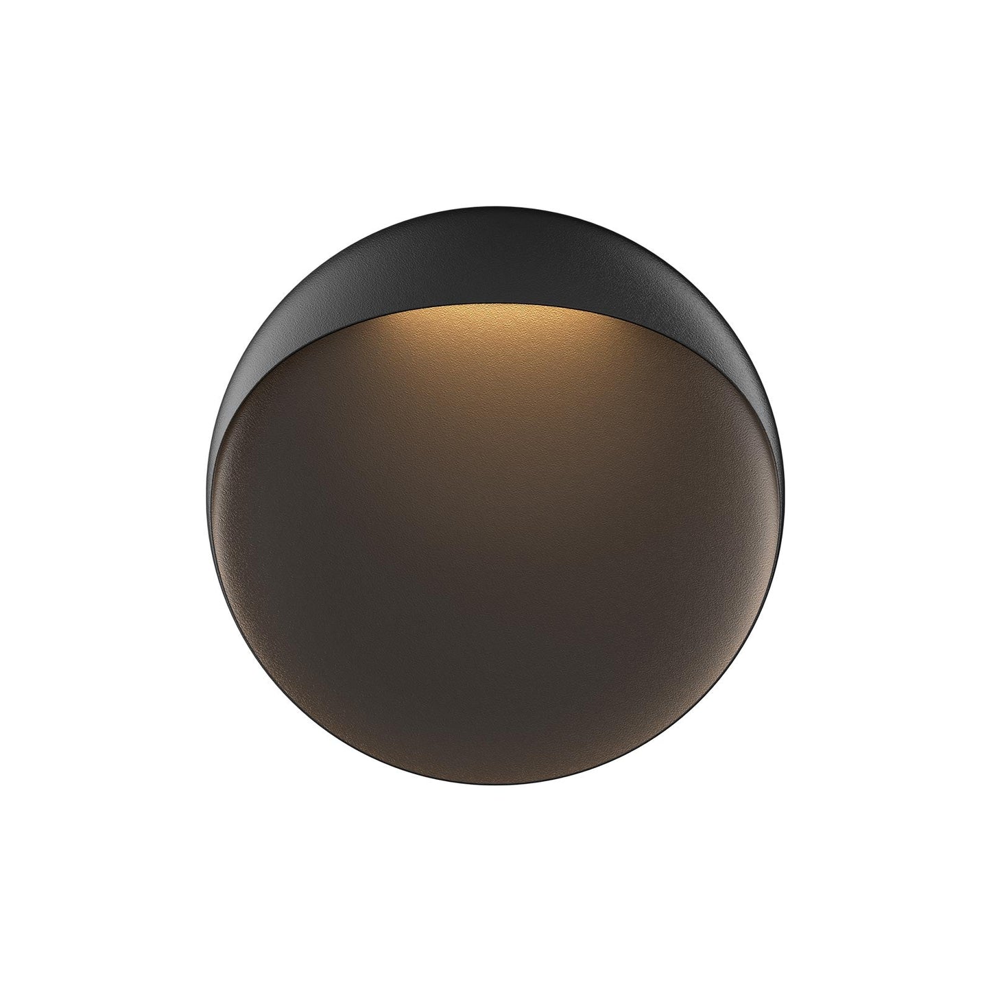 Flindt Outdoor LED Wall Light in Black Texture (Medium).