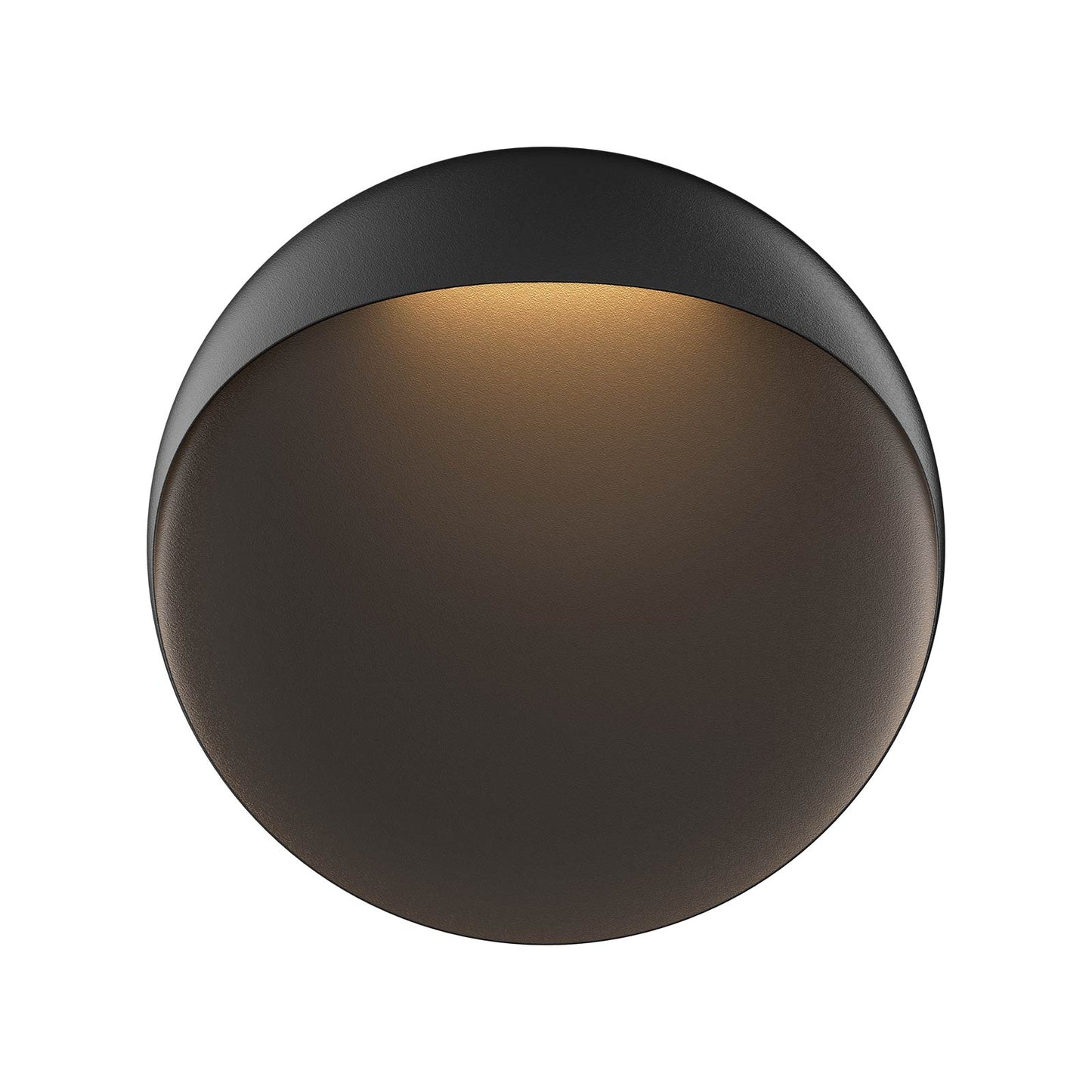 Flindt Outdoor LED Wall Light in Black Texture (Large).