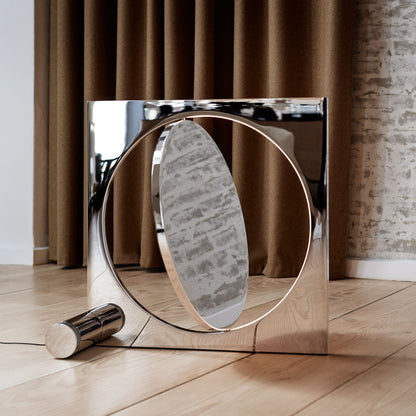 Moonsetter LED Floor Lamp in living room.