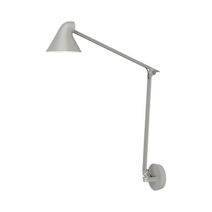 NJP Adjustable LED Wall Light in Light Grey (With Wall Box).