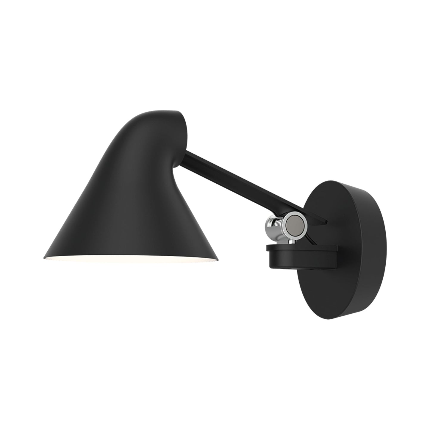 NJP LED Wall Light in Black (WithWall Box).