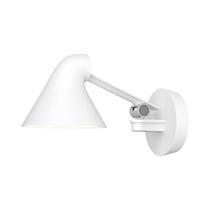 NJP LED Wall Light in White (With Wall Box).
