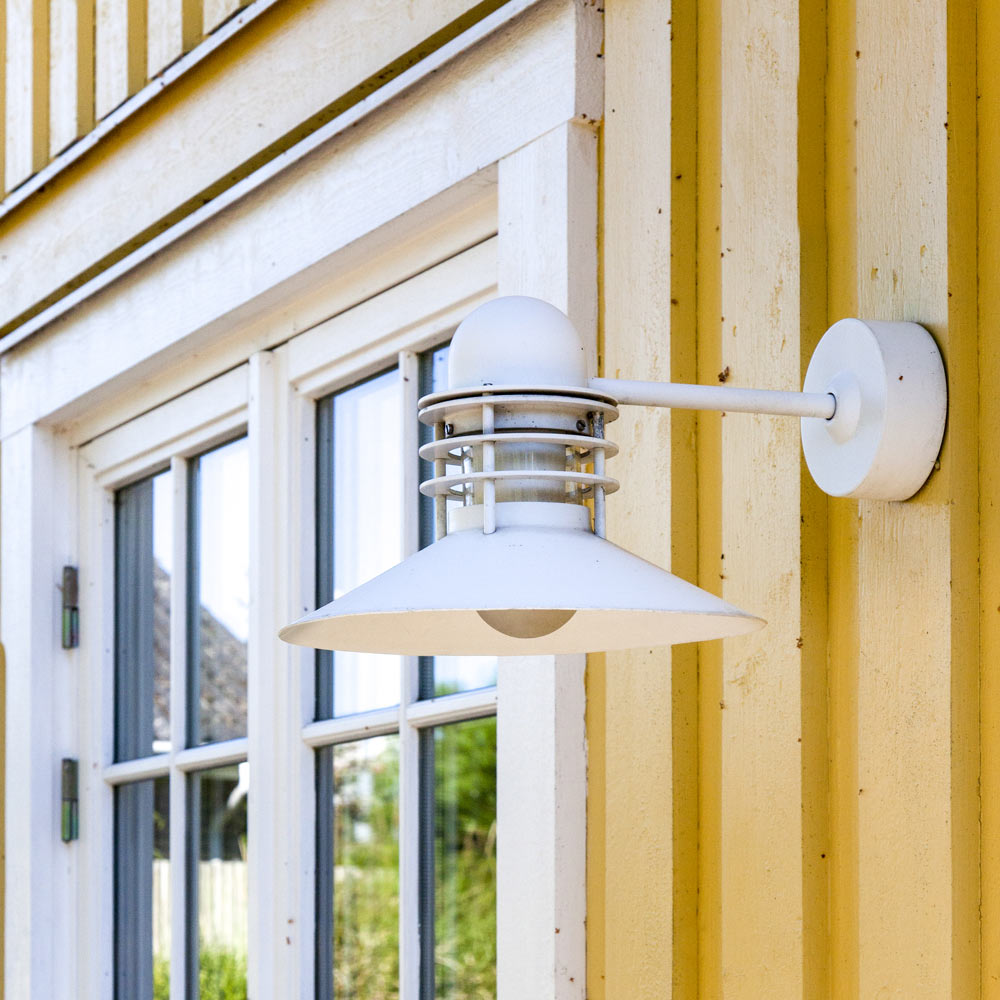 Nyhavn Wall Light in Outside Area.