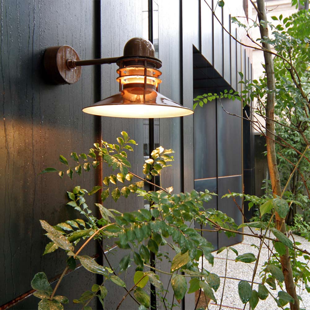 Nyhavn Wall Light in Outside Area.