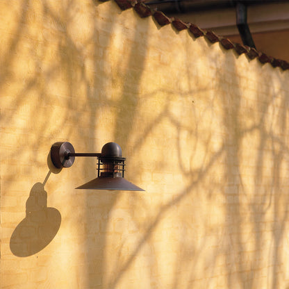 Nyhavn Wall Light in Outside Area.