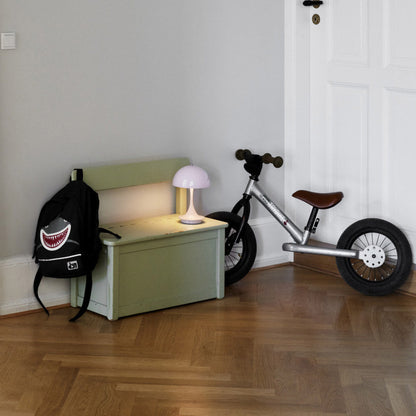 Panthella 160 LED Rechargeable Table Lamp in living room.