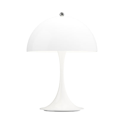 Panthella 250 LED Rechargeable Table Lamp in Opal White.