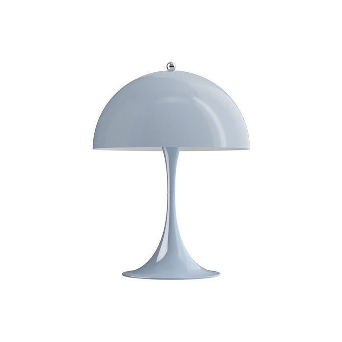Panthella LED Mini Table Lamp in Pale Blue Acryl.