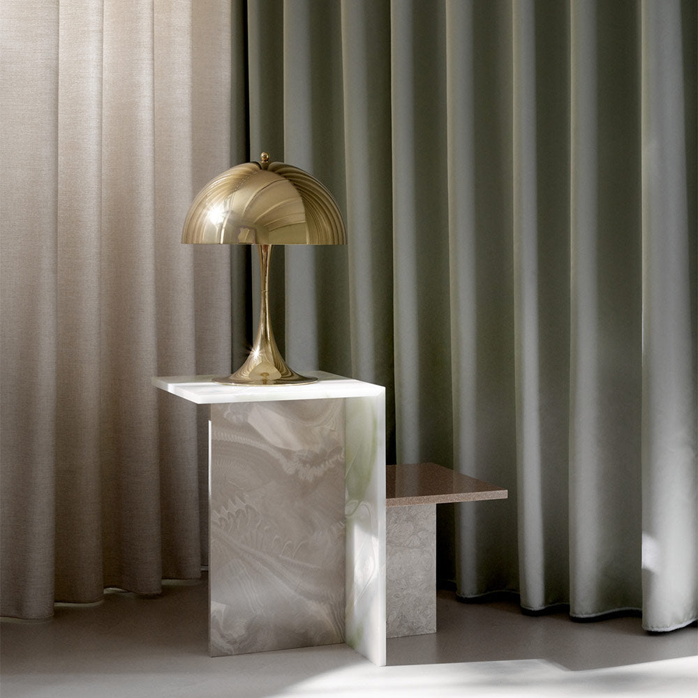 Panthella 320 Table Lamp in living room.