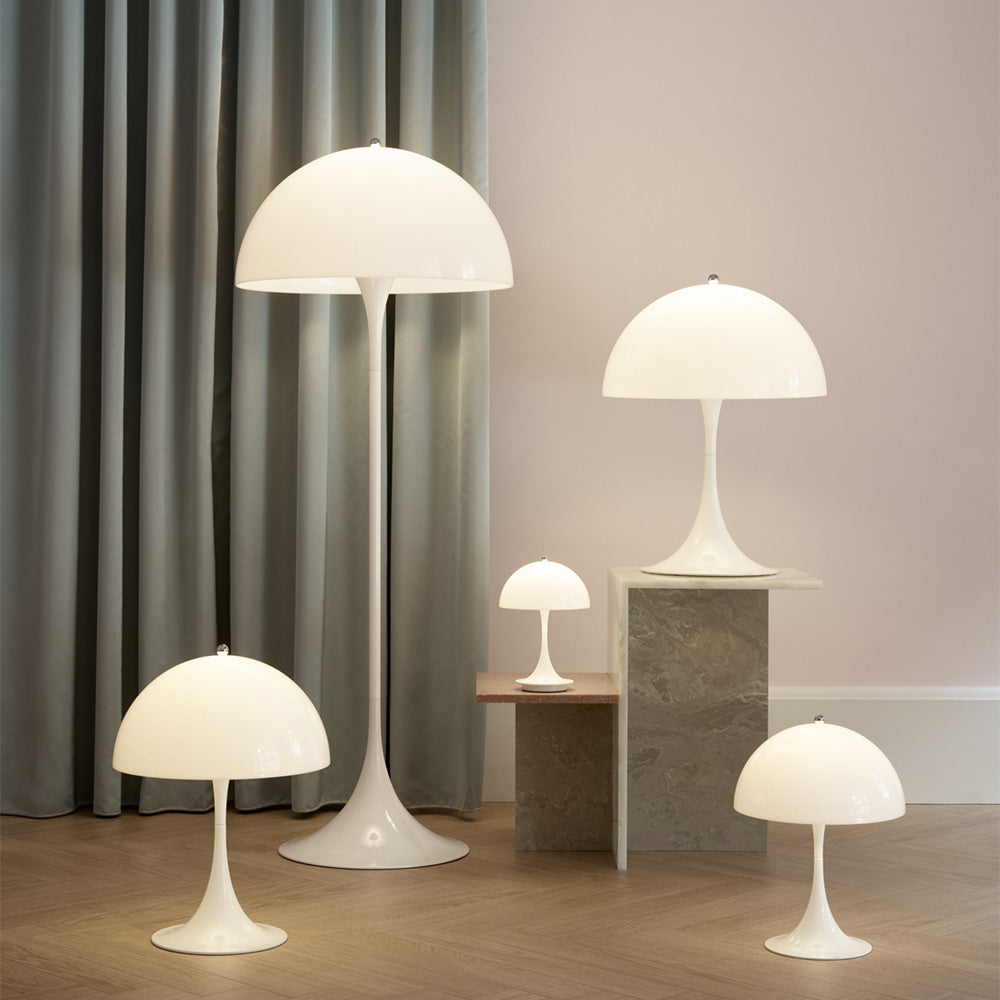 Panthella 320 Table Lamp in living room.