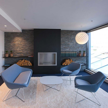 Patera Pendant Light in living room.