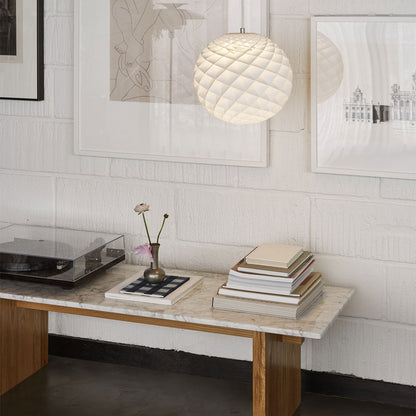 Patera Pendant Light in living room.