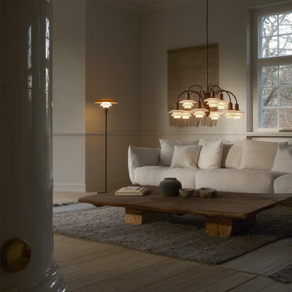 PH 1/1 Chandelier in living room.