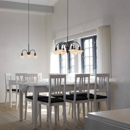 PH 1/1 Chandelier in restaurant.