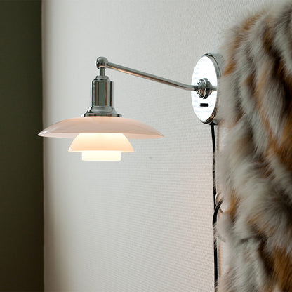 PH 2/1 Wall Light in bedroom.
