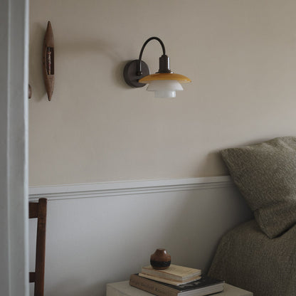 PH 2/2 Wall Light in bedroom.
