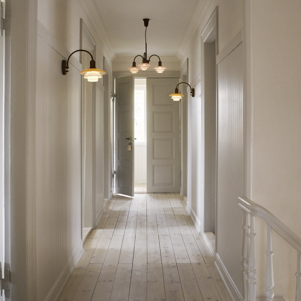 PH 2/2 Wall Light in hallway.