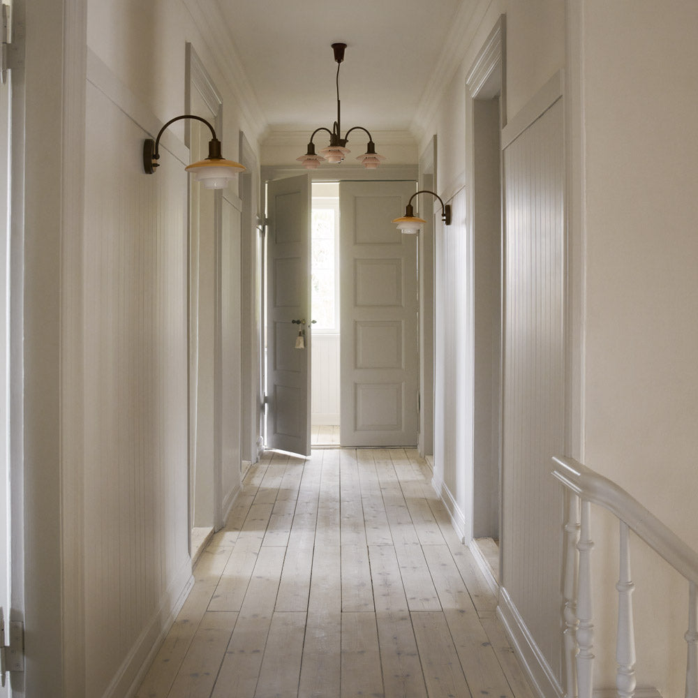 PH 2/2 Wall Light in hallway.
