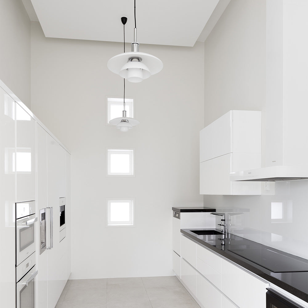 PH 3/2 Pendant Light in kitchen.