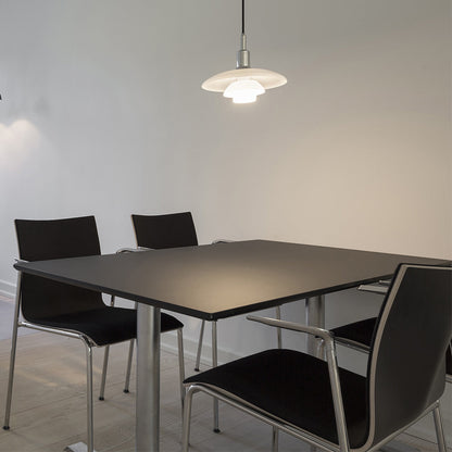 PH 3/2 Pendant Light in dining room.