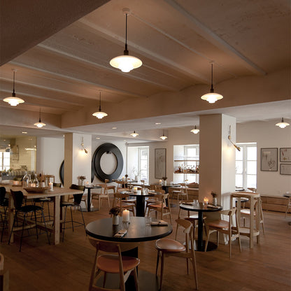 PH 3/2 Pendant Light in restaurant.