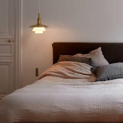 PH 3/3 Pendant light in bedroom.