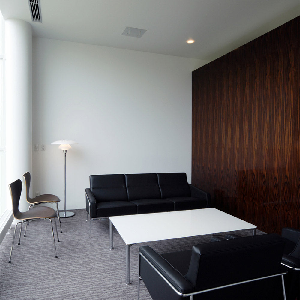 PH 4½-3½ Floor Lamp in living room.