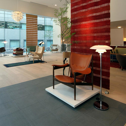 PH 4½-3½ Floor Lamp in lobby.