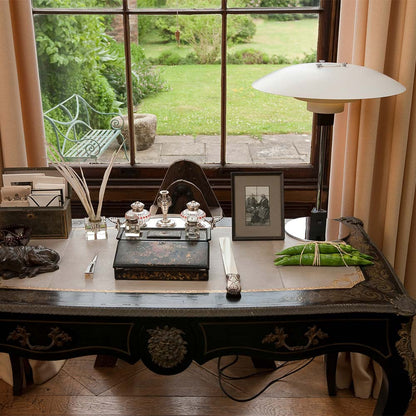 PH 4/3 Table Lamp in office.