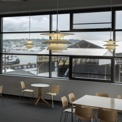 PH 5-4½ Pendant Light in restaurant.