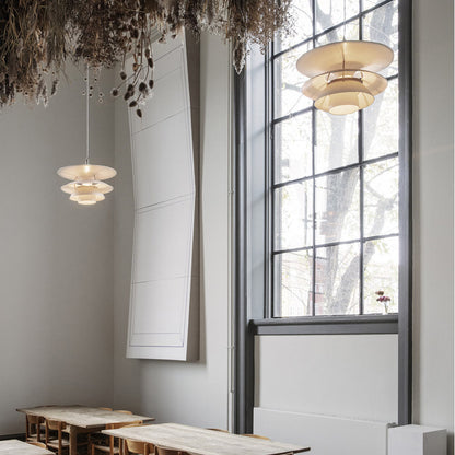 PH 5-4½ Pendant Light in restaurant.