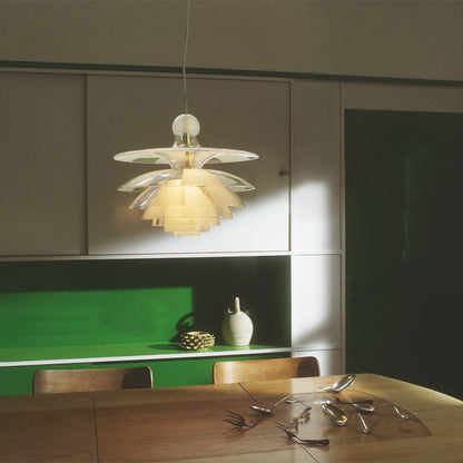 PH Septima Pendant Light in living room.